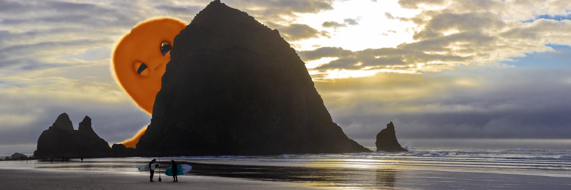 Hang Loose by the Goondocks (Herman Edition), Cannon Beach